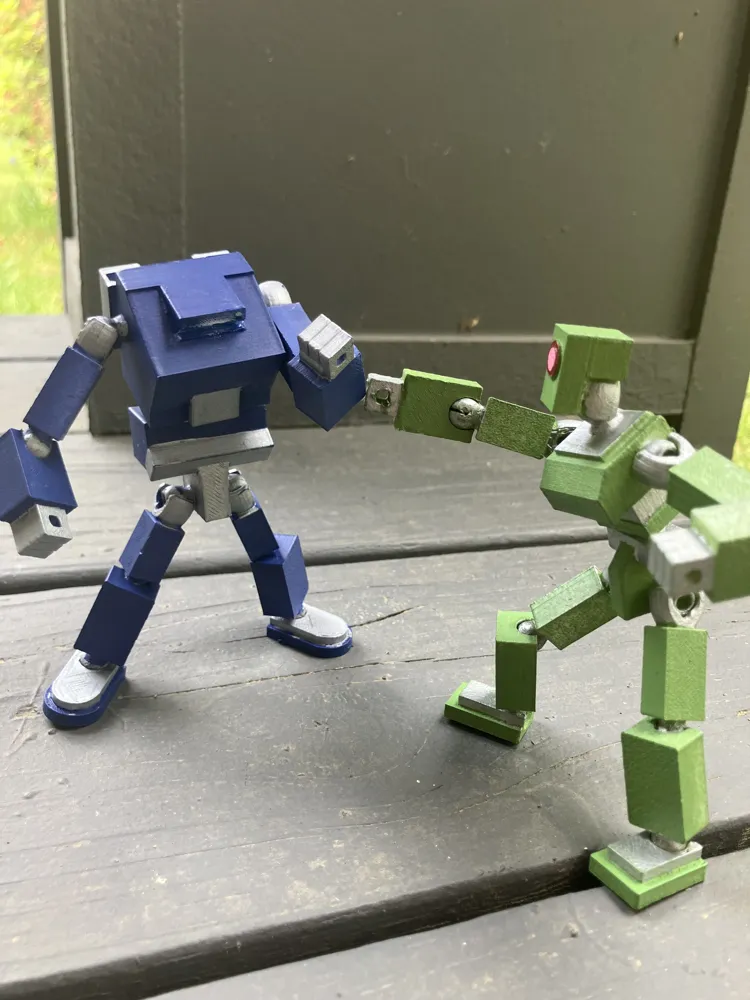 MINI BATTLE MECHA PACK 01 - Free 3D Print Model - MakerWorld