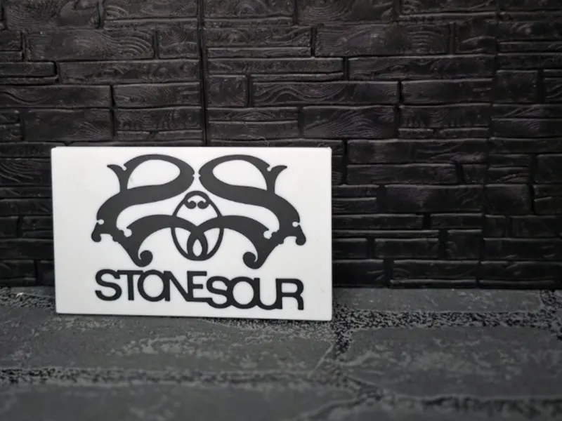 Kühlschrankmagnet Schild "Stone Sour"