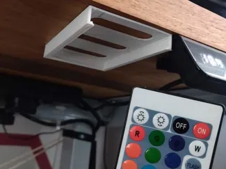 LED Remote Under-desk Holder
