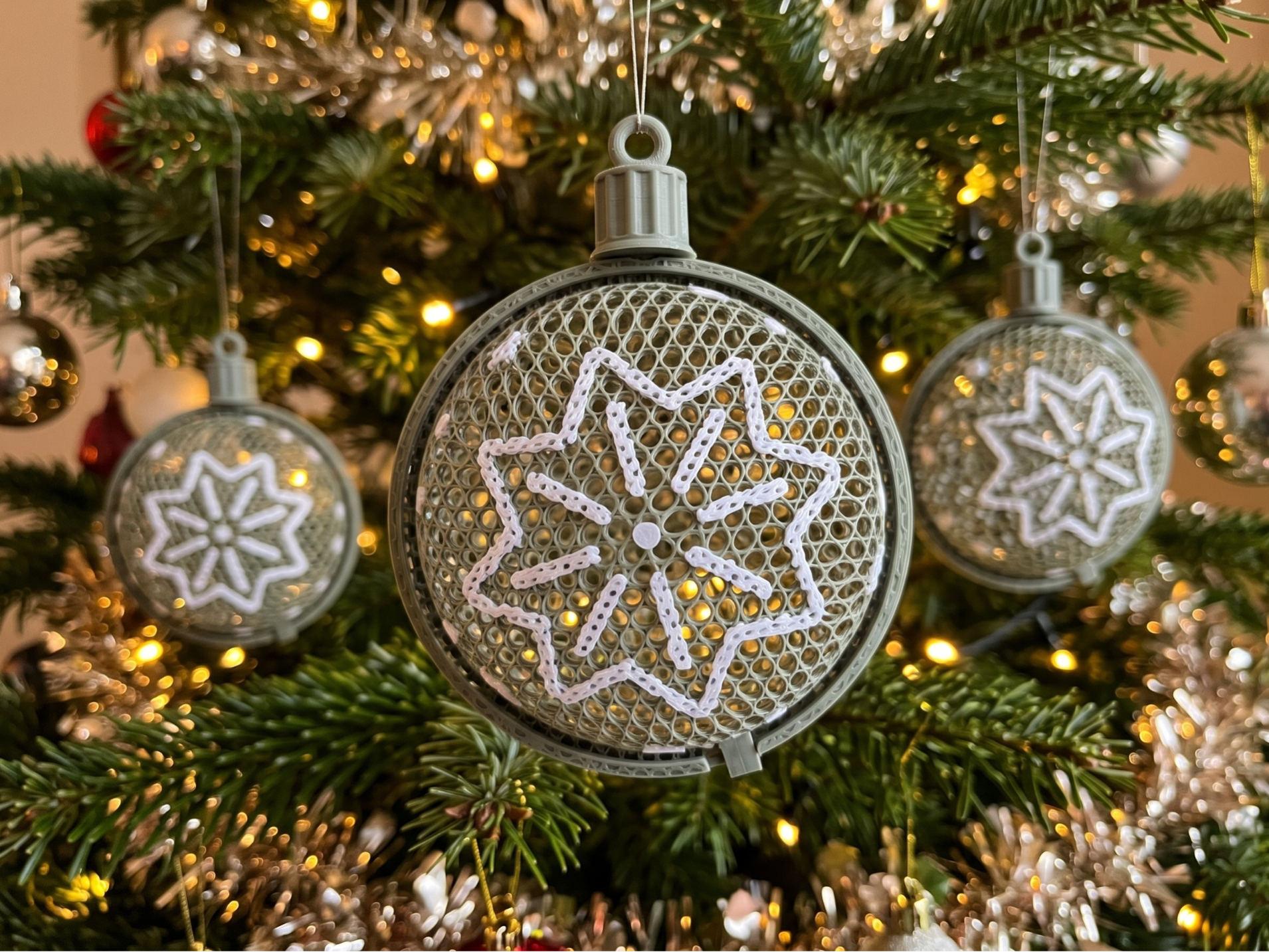 Thermoformed Christmas Ornament | Star - 1
