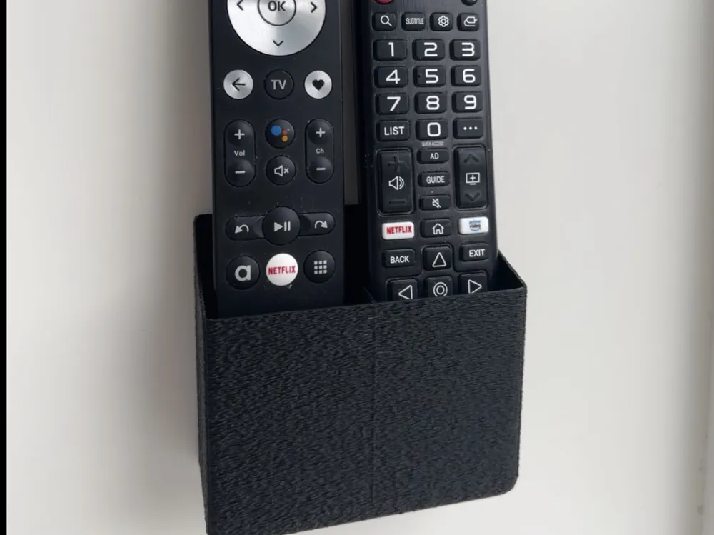 Remote Control Pla Remote Control Holder - Free 3D Print Model - MakerWorld