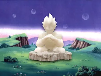Vegeta (Sitting on Platform)