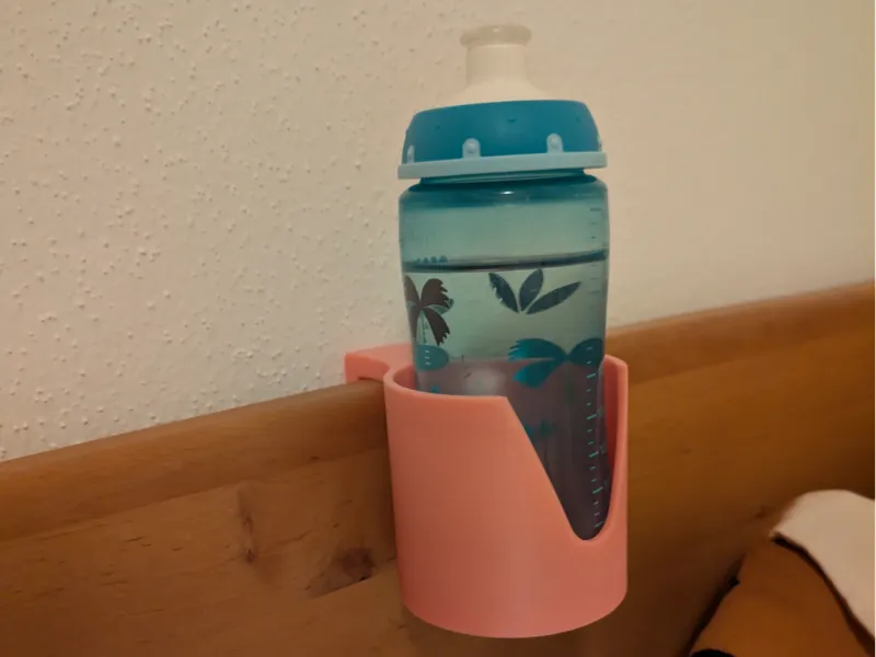 Bottle Holder for Children’s Bed
