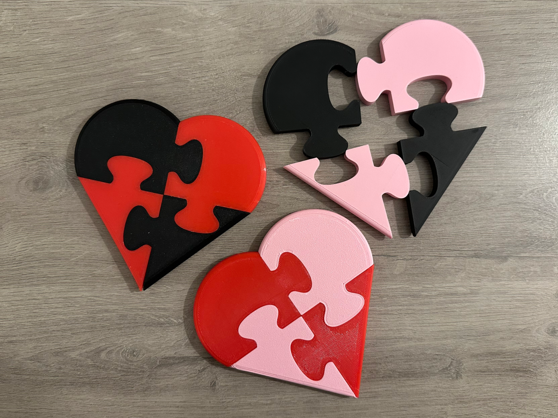 Heart Puzzle Pieces
