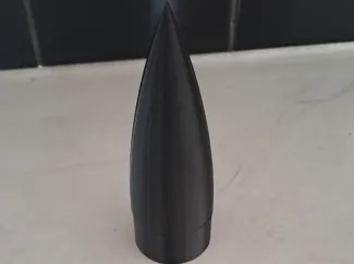 Supersonic Rocket Nosecone for 40mm Rocket