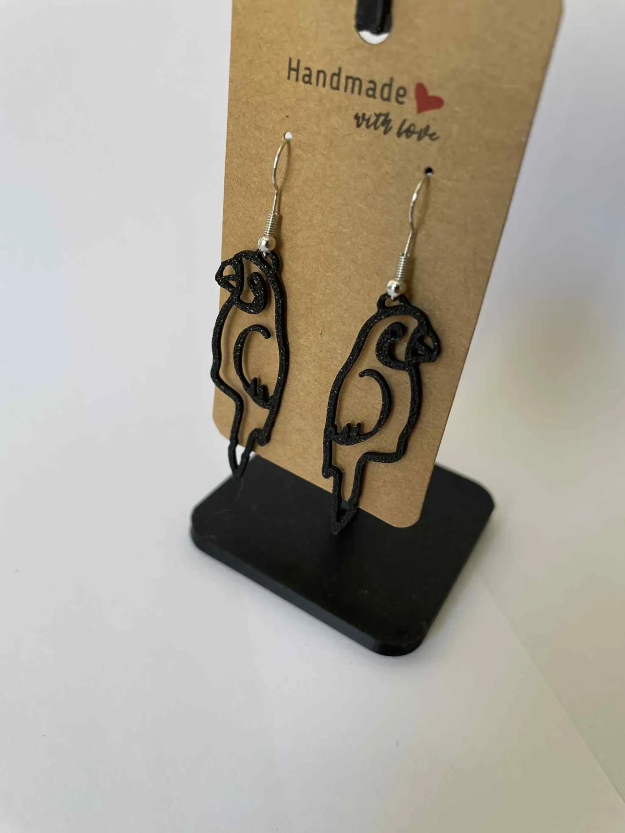 Parrot Earrings view 2