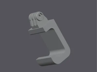 GoPro Top Bar Mount for A1 Printer