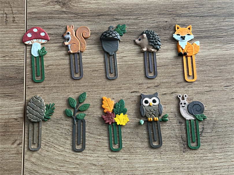 clips o marcadores otoñales - 3D printed Office, in stock in India
