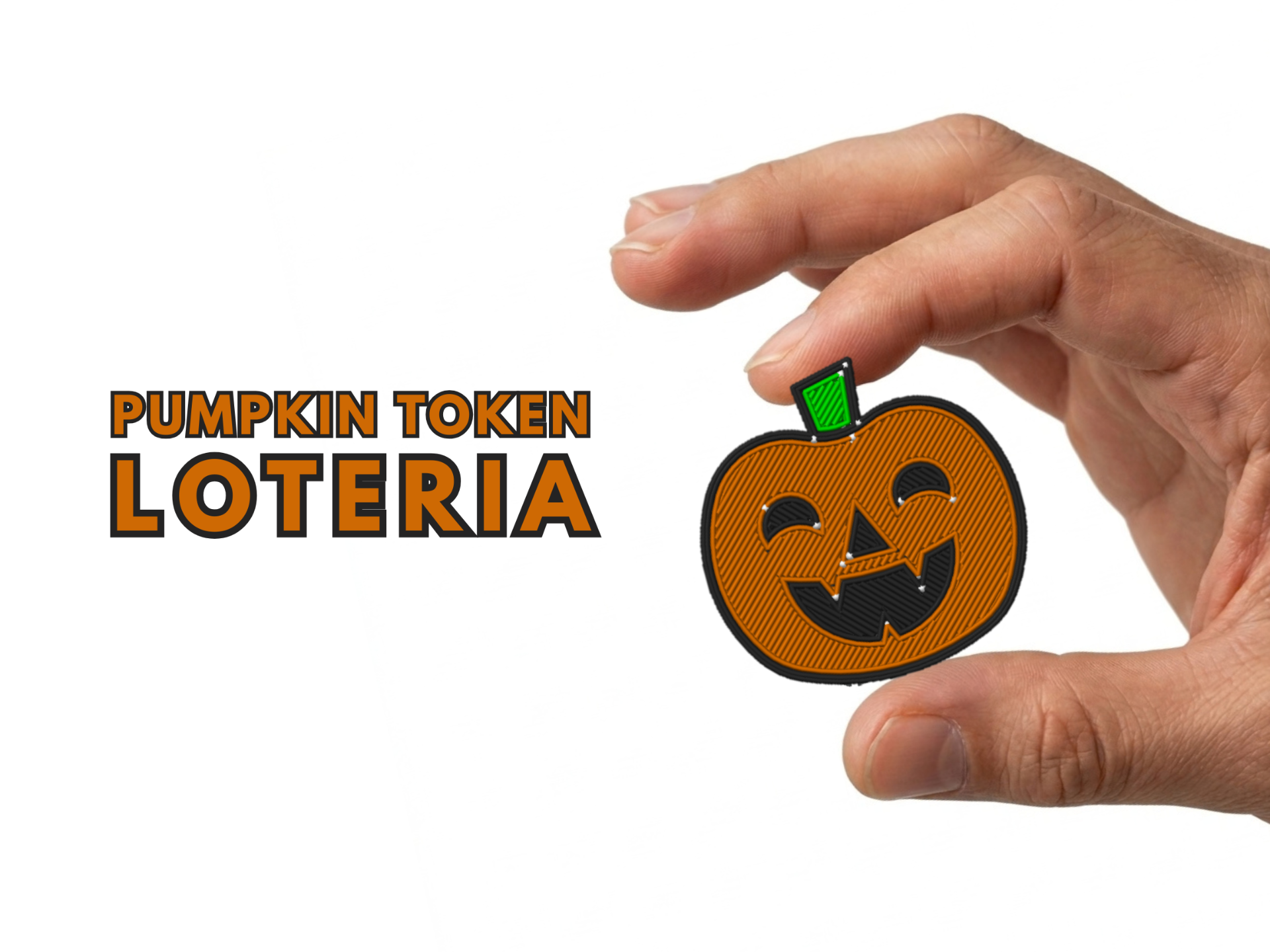 Pumpkin Tokens for Loteria 3D model