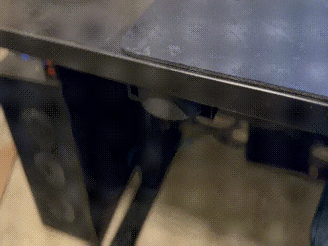 Retractable Desk cupholder view 2