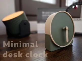 Orologio da scrivania minimal design