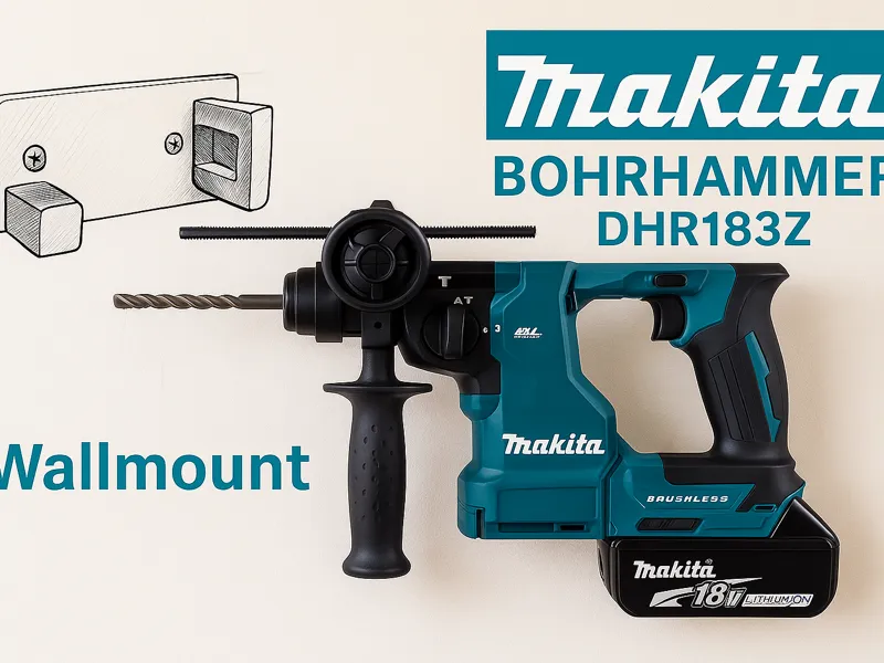 Makita Bohrhammer DHR183Z Wallmount