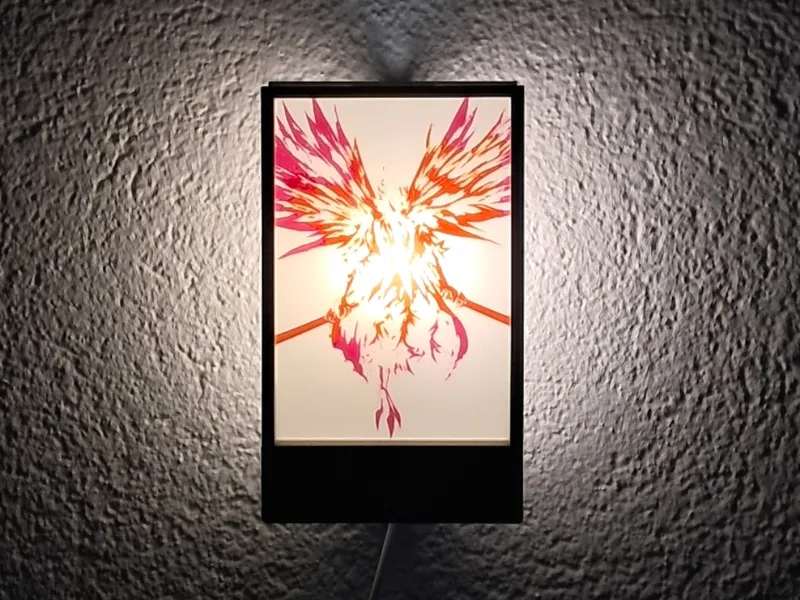 Lithophane E14 Lamp – Wall Mount Remix