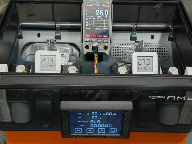 AMS DIY  Filament_+Heater耗材干燥器加热器