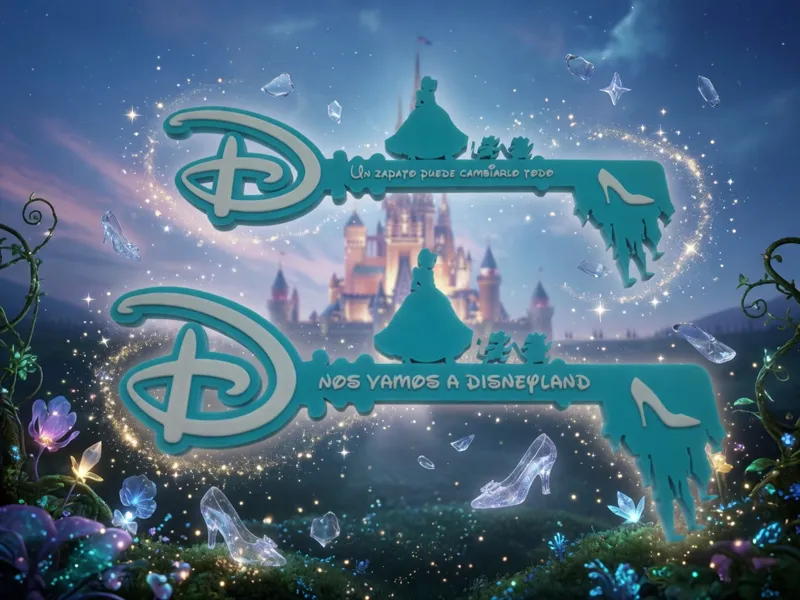 Disney Trip Reveal Magic Castle Key Multilanguage