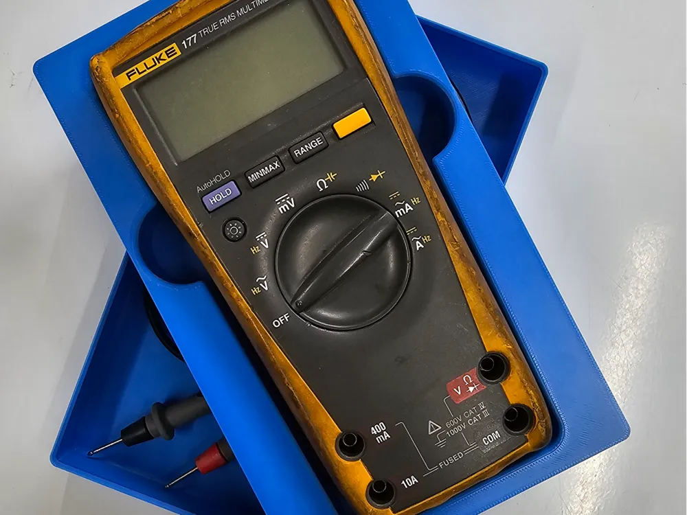 Fluke 177 & 175 Multimeter Gridfinity by Jason MakerWorld: Download ...