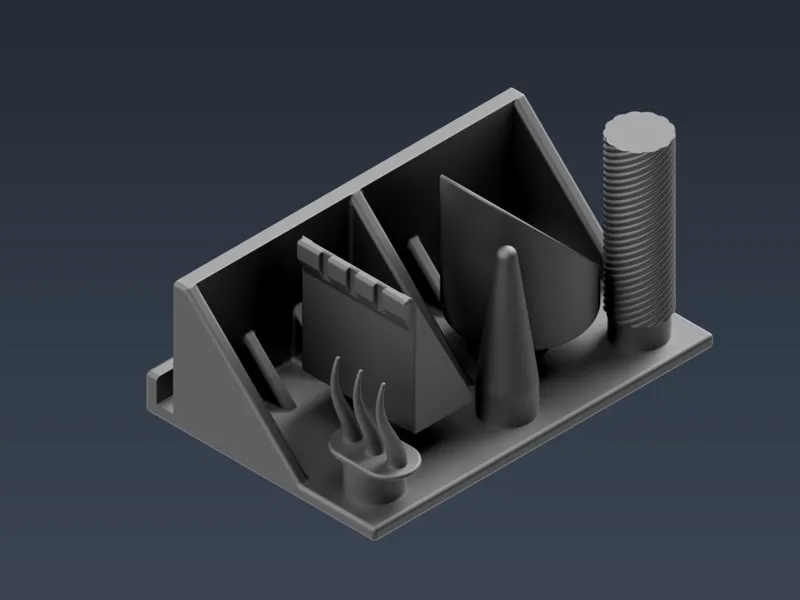 Mini magnetische Garten Tools mit Halterung 