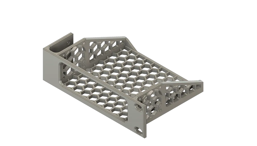 Parametric 1U Rack Tray for 19” Server Racks by Vicente Retamal ...