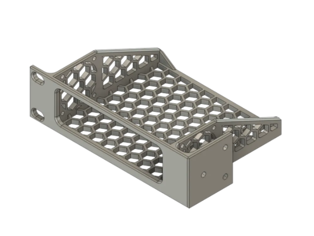 Parametric 1U Rack Tray for 19” Server Racks by Vicente Retamal ...