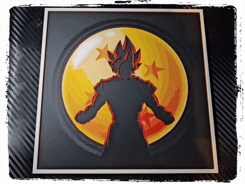 Hueforge Shadow Goku 170mm