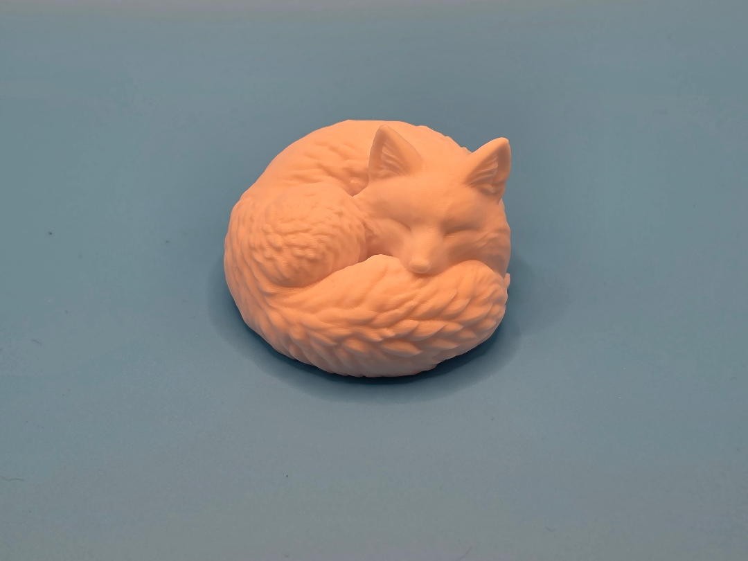 Sleeping Fox – Curled Up Cozy Animal Model
