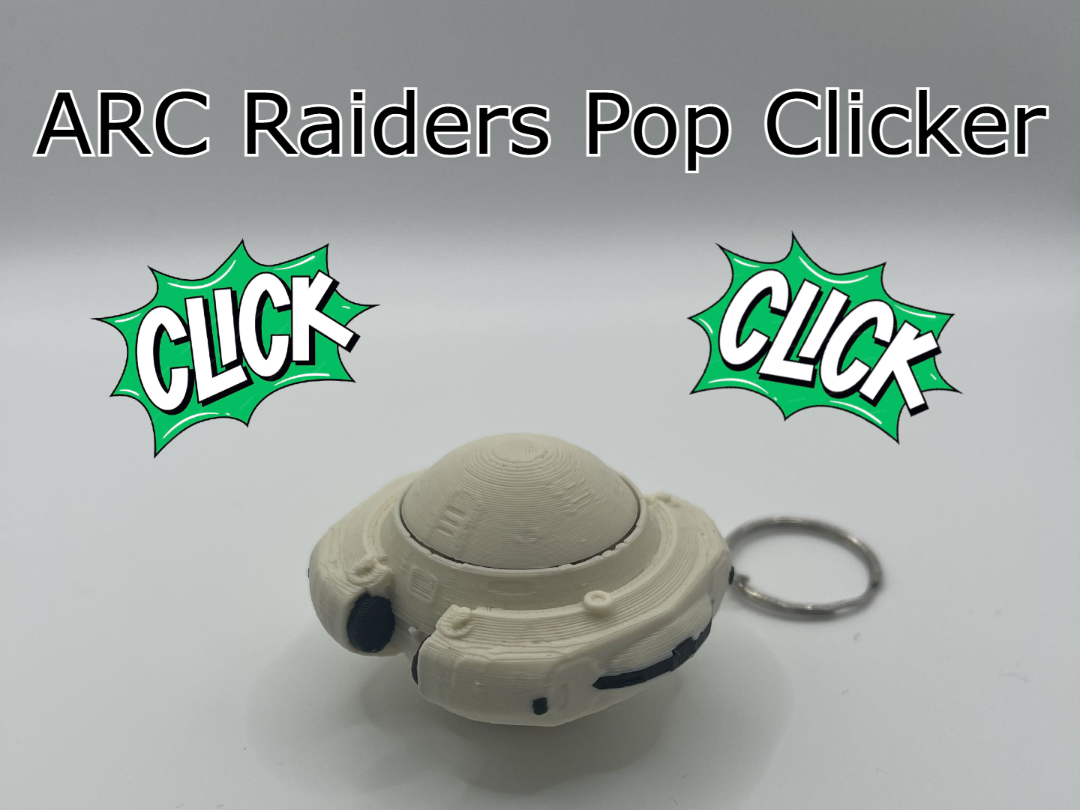 Arc Raiders POP Clicker & Keyring