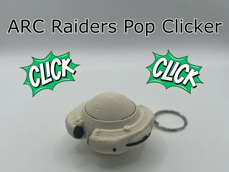Arc Raiders POP Clicker & Keyring