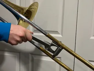 Trombone slide extender