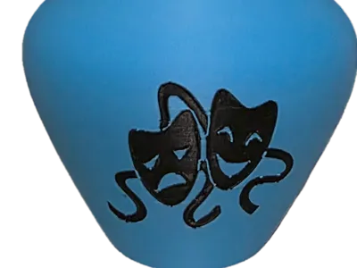 Thespian Vase