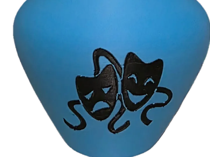 Thespian Vase