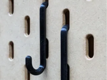 Hooks for Ikea Skadis pegboard