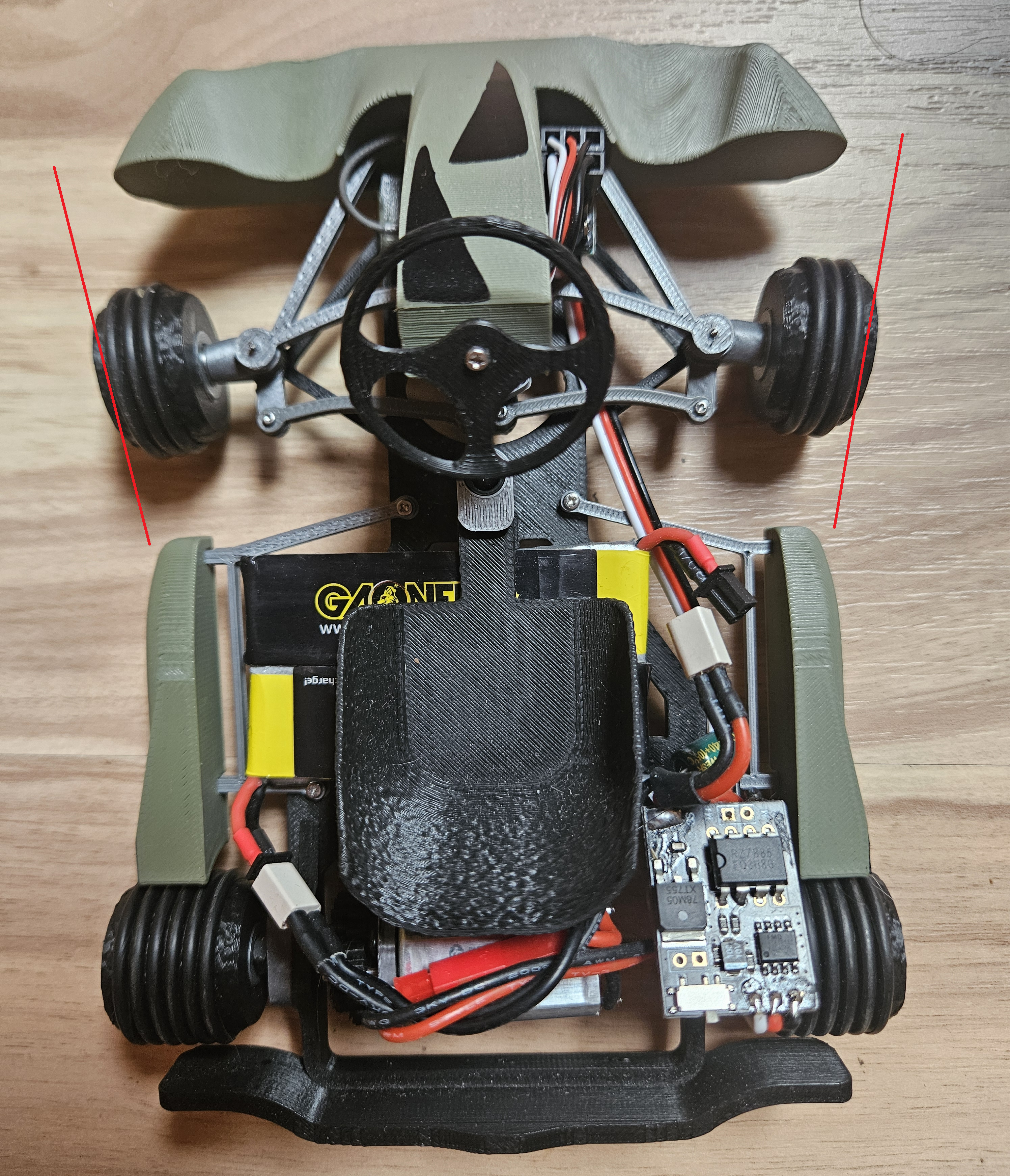 Miniatura 9 do modelo 3D Mini RC Kart