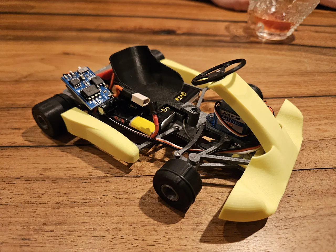 Mini RC Kart view 4