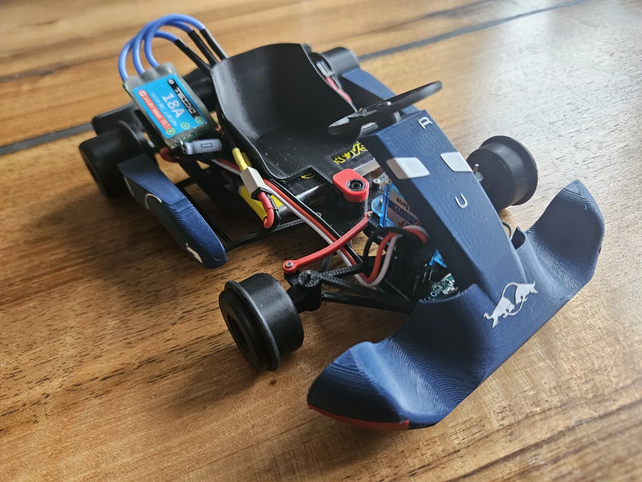 Mini RC Kart view 2