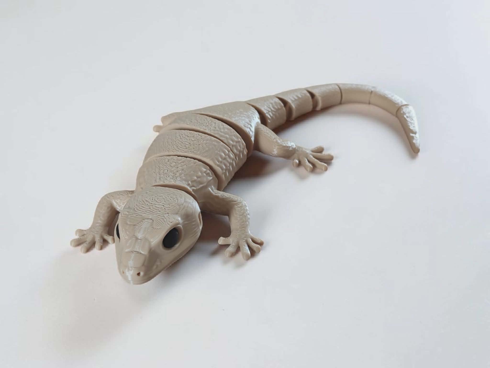 3D модель Flexi Realistic Lizard — 3D-друкована гнучка ящірка | Артикульована іграшка Львів — 3D друк Львів