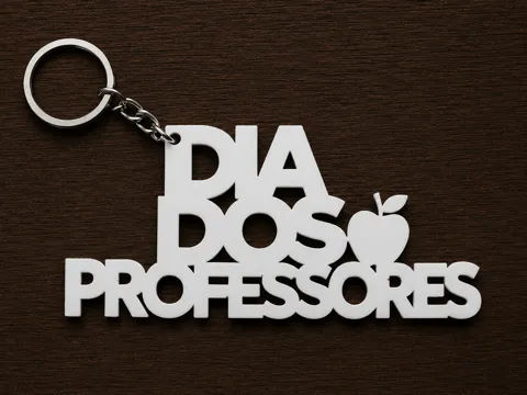 Llavero: Chaveiro Dia dos Professores - Acessório ...... — referencia de MakerWorld