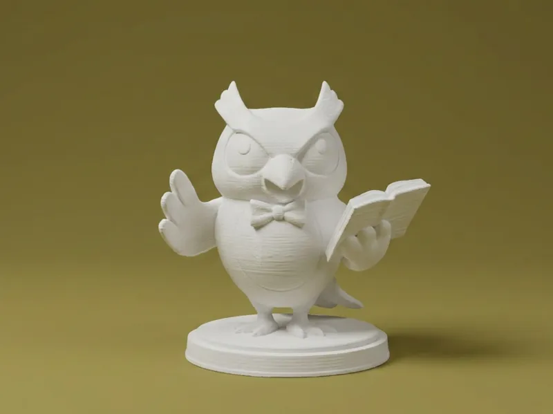 Animal Crossing Blathers Owl Figurine