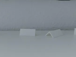 Minimalistisches Preisschild