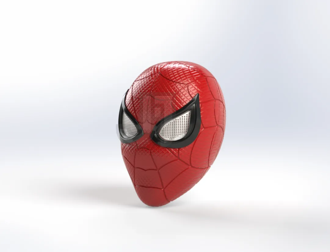 Classic Spider-Man Helmet Inspired view 4
