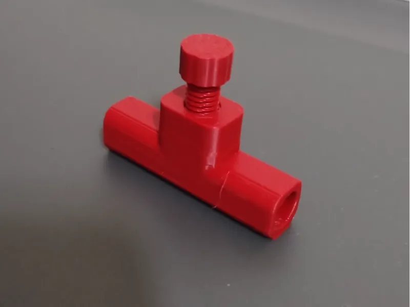 Simple air flow valve