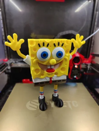 SpongeBob SquarePants - Print in parts