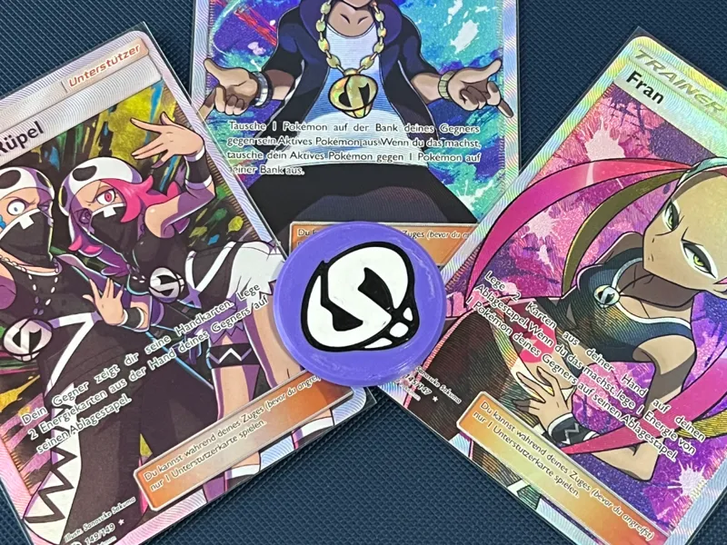 Pokémon TCG-Münze/Markierer (Team Skull)