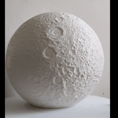 Moon Lamp - High-Relief NASA Edition Ultra-Terrain