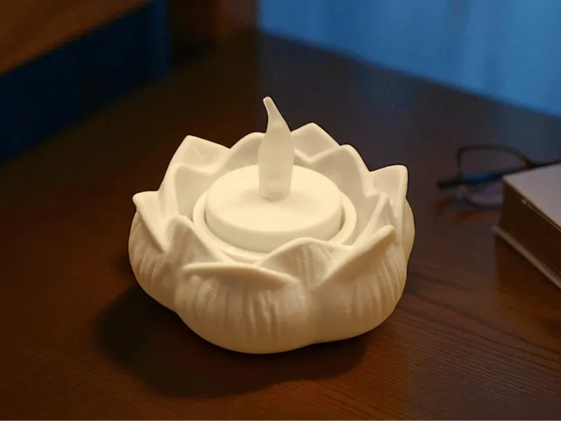 Lotos LED Tealight Holder