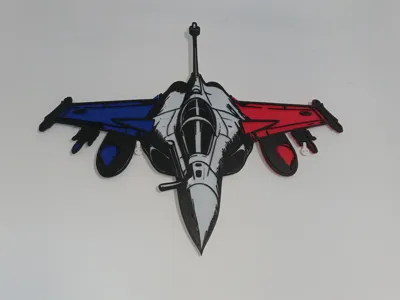 Dassault Rafale Wall Decor - No AMS - Large Size