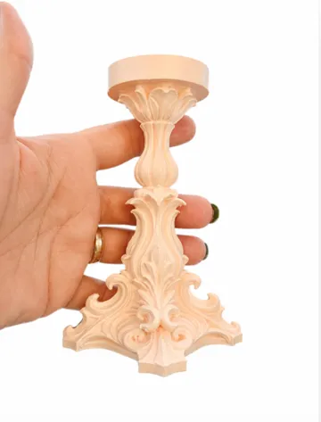 Accesorio de iluminación decorativa: Ornate Victorian LED Candle Holder — vista de referencia 3