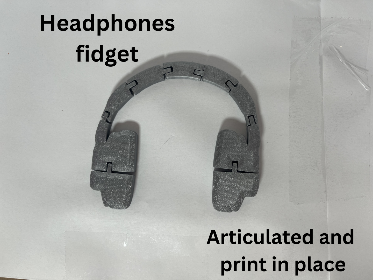 Articulated Headphones Fidget