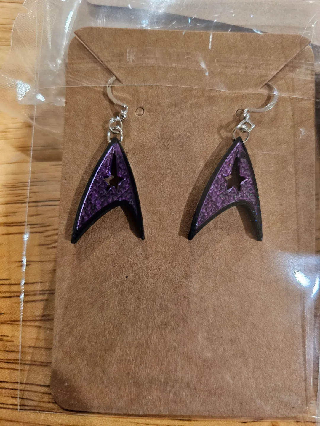 Star Trek Earrings view 2