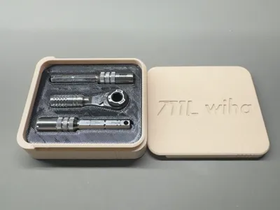 711L TG+wiha double-ended bit storage box
