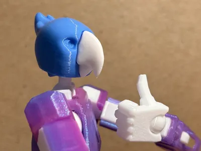 Dummy 13 Parrot Head